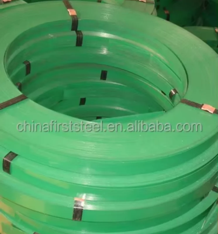 Daily Output 200 Ton Black Painted Cold Rolled Steel Strapping Coil 19mm 32mm for Industrial Hardware Export