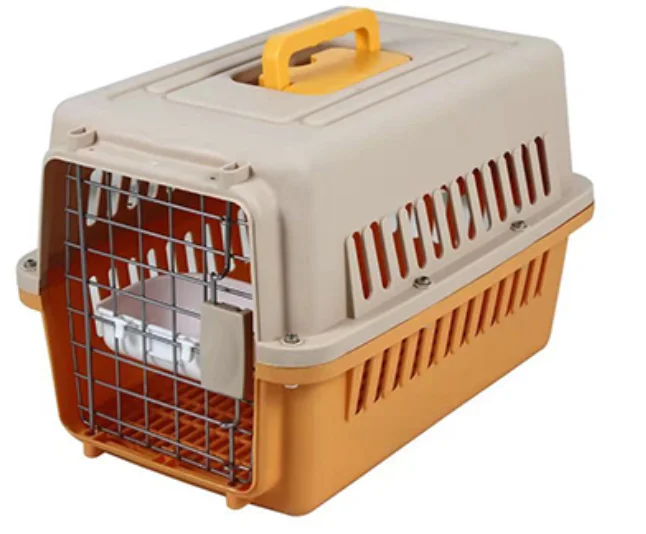 

Trade Assurance Pet Product Plastic Dog Flight Cage For Transport cage, Black, grey, as per your special request