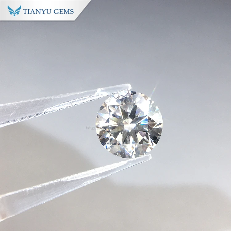 

Tianyu IGI Certified CVD 3.01CT F SI1 CVD 9.00-9.09*5.64mm Round Brilliant Cut Synthetic Loose Lab Grown Diamonds