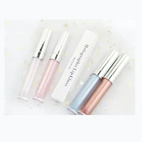 

4 colors set rose gold lipgloss custom logo private label lip gloss