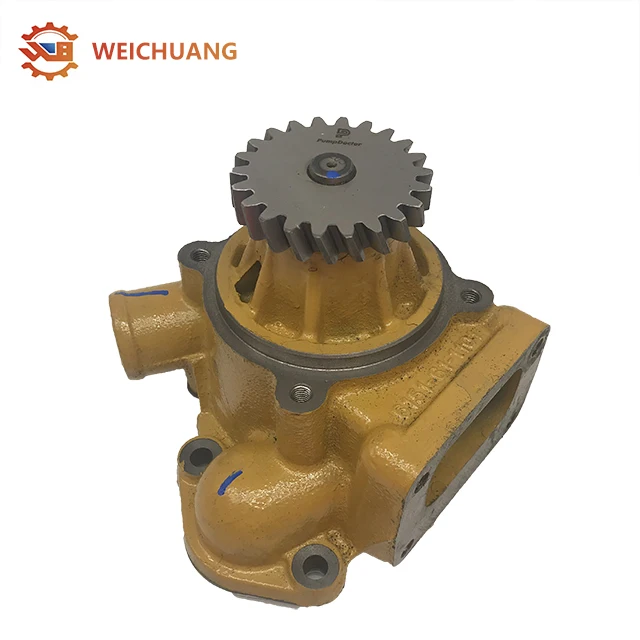 

excavator spare parts original water pump 6D125