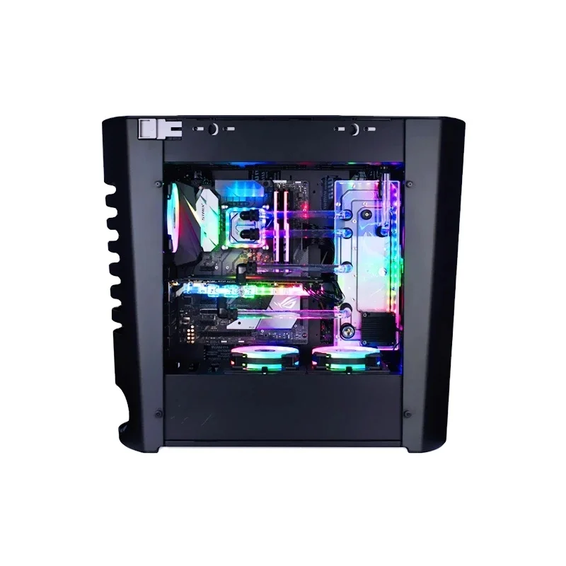 

Bykski RGV-INW-915-P Waterway Board For IN WIN 915 Case, Deflector 12V/5V MB SYNC Water Cooling Distro Plate, Transparent