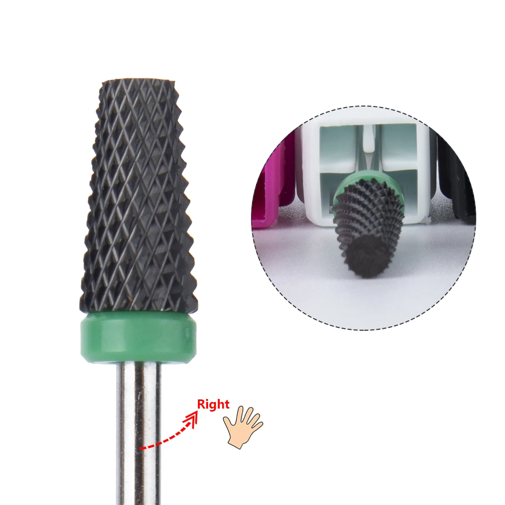 

Professional 3/32" Shank Size Nail Drill Bit for Dremel Machine, Gold;blue;silver;black;rose gold;purple;rainbow