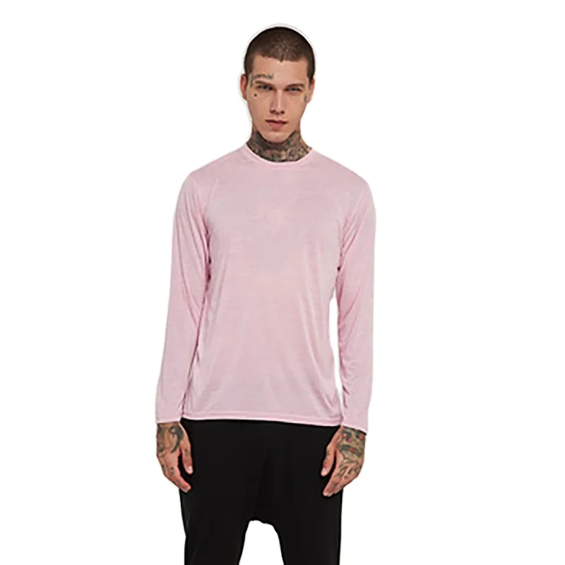 

men fashion pink soft personalize t shirts