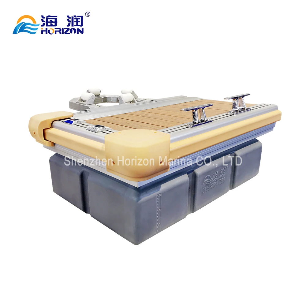 Marine Equipment Aluminum Floating Dock Floating Pontoons For Yachts