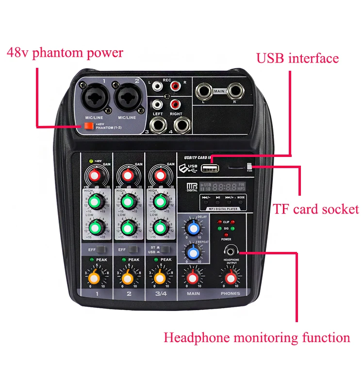 easy audio mixer