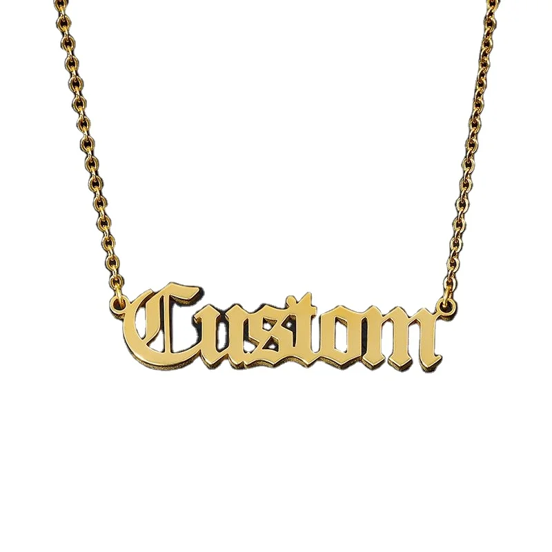 

Name Necklace Personalized Gold Plated Custom Name Necklace for Women Gifts