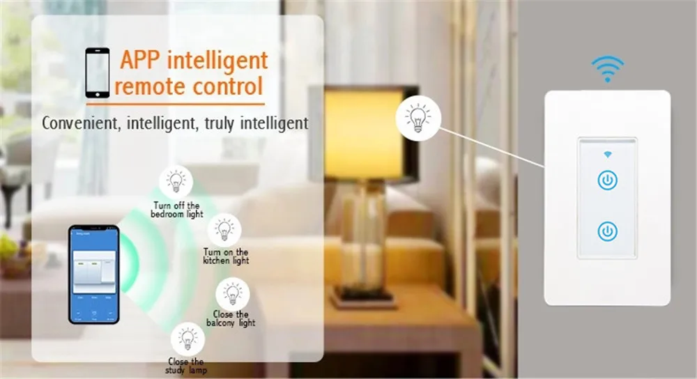 Shenzhen light switch home wall touch smart timer switch zigbee - ANKUX.COM