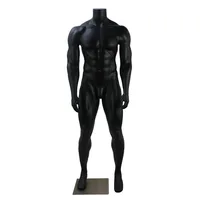 

High quality headless male fiberglass full body strong big muscle mannequin