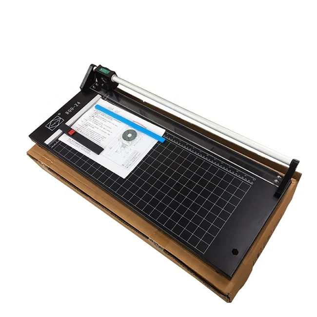 24-Inch Manual Power Gliding Paper and DTF Film Cutter Office Cutting Machine
