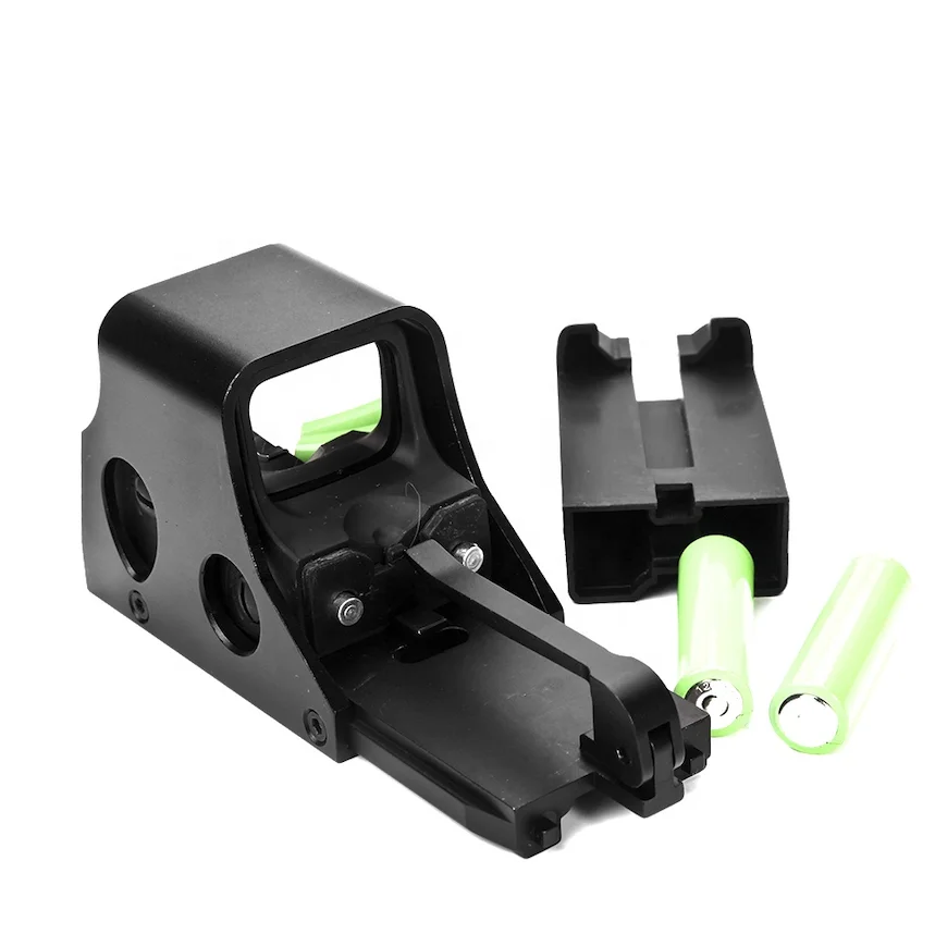 

Red Dot 552 Holographic Weapon Sight Tactical Red Dot Sight Scope Hunting Outdoor Airsoft Rifle Gun Collimator Sigh, Black