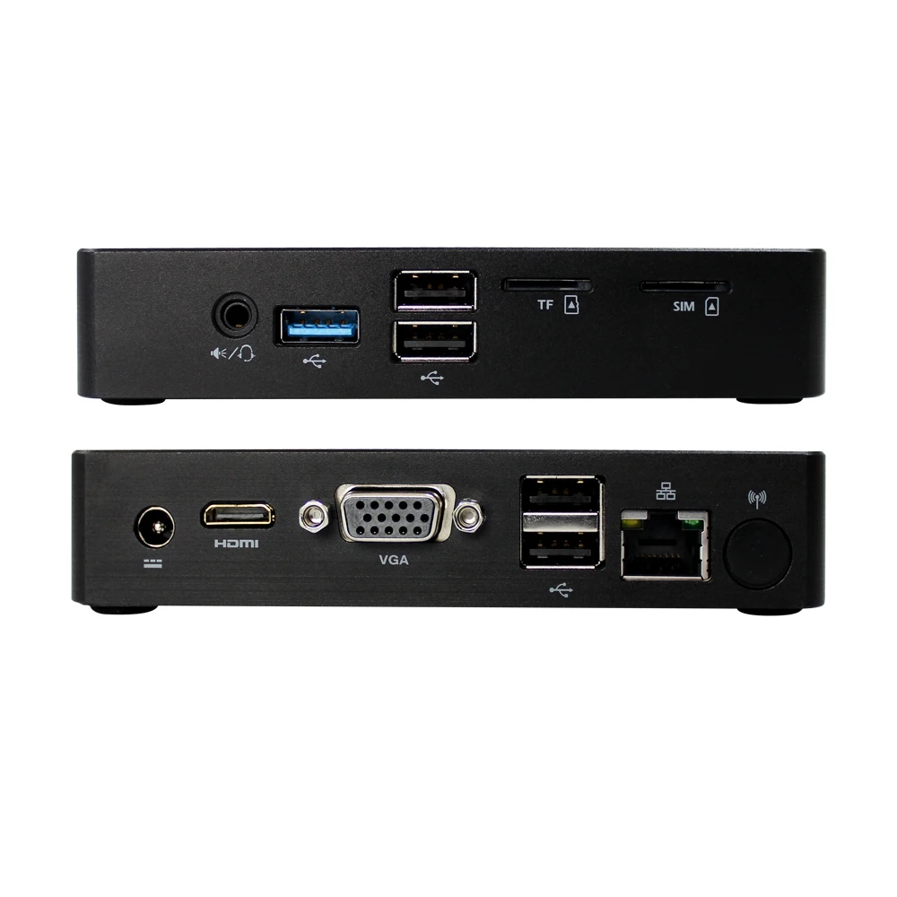 

Intel celeron J1900 portable computer with VGA mini HD 5 USB 1080P fanless mini pc barebone