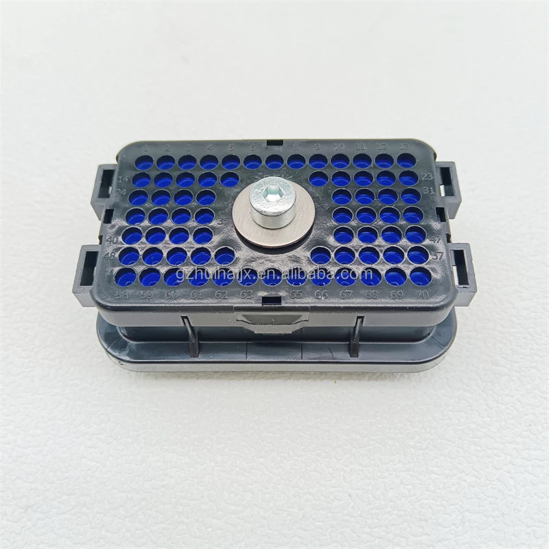 Excavator Parts Computer Board 70 Pin Plug Assembly 160-7689 1607689 Connector Computer Wiring Harness for 325C 330D 345D