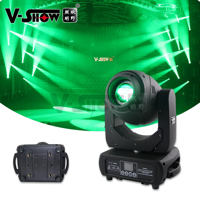 

shipping time 30day Professional Gobo stage light 3D sunflower spot 2pcs 150w led exhibition popular spot moving heads