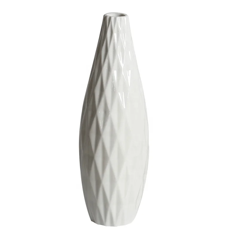 

2021 new arrival creative design office use home decor hotel restaurant bar use dried flower ceramic vase, Orange , pink , white , dark green