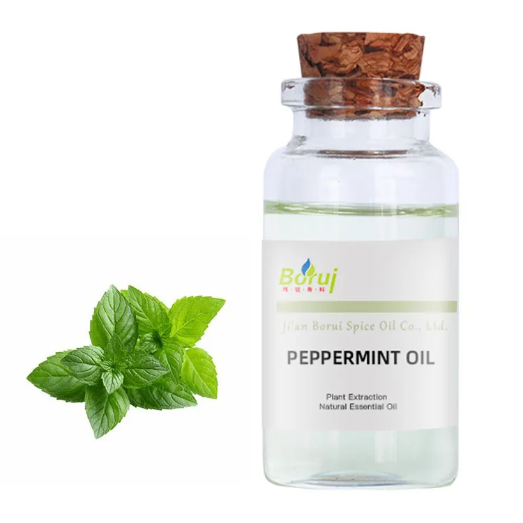 

100% Pure and Natural Mentha Piperita Peppermint Oil Essential, Light yellow