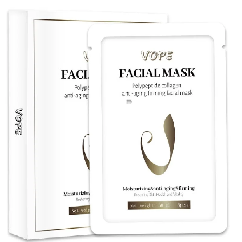 

Polypeptide collagen anti-aging firming facial mask Private Label Cosmetic SkinCare Products Anti Aging Wrinkle Face