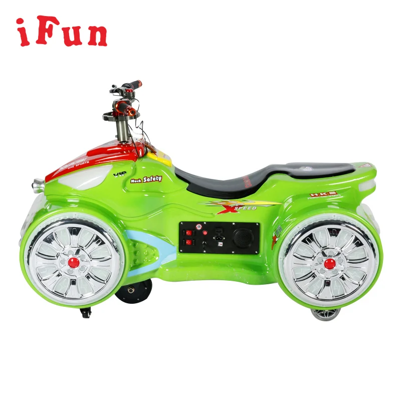 

Popular Ride on Motorbike Game Motor Ride Machine Battery Operated Prince Motorcycle for Amusement Park, Red&black