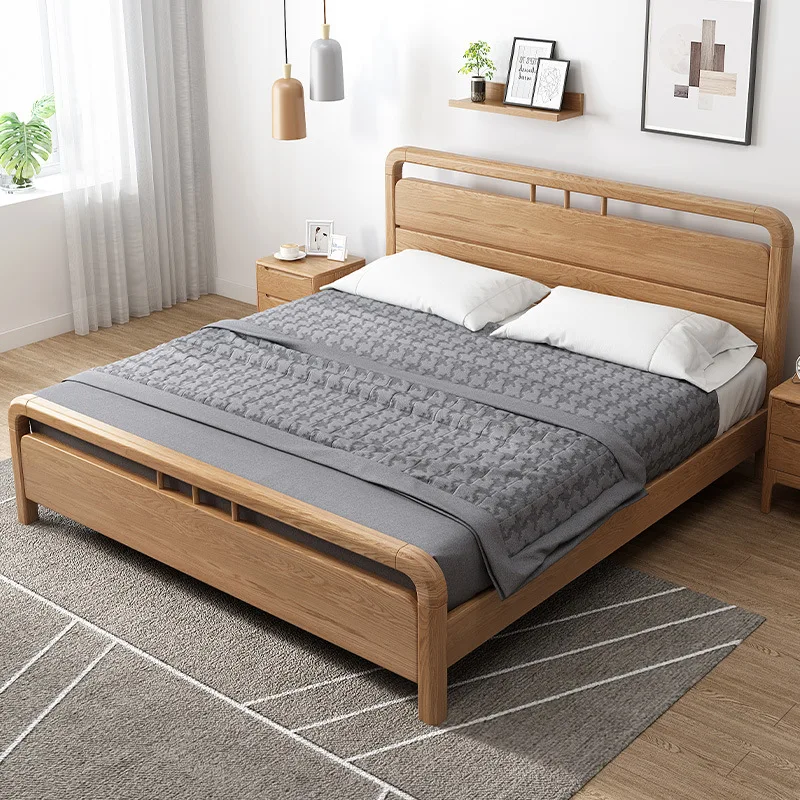 product-BoomDear Wood-Solid stable woodenbed With Movable Drawers Bedroom Furniture-img-1