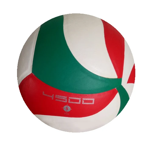 

Molti-Colors High Quality PU Touch Laminated Custom Volleyball Size 5 Training Adult Volleyball, White red black blue green