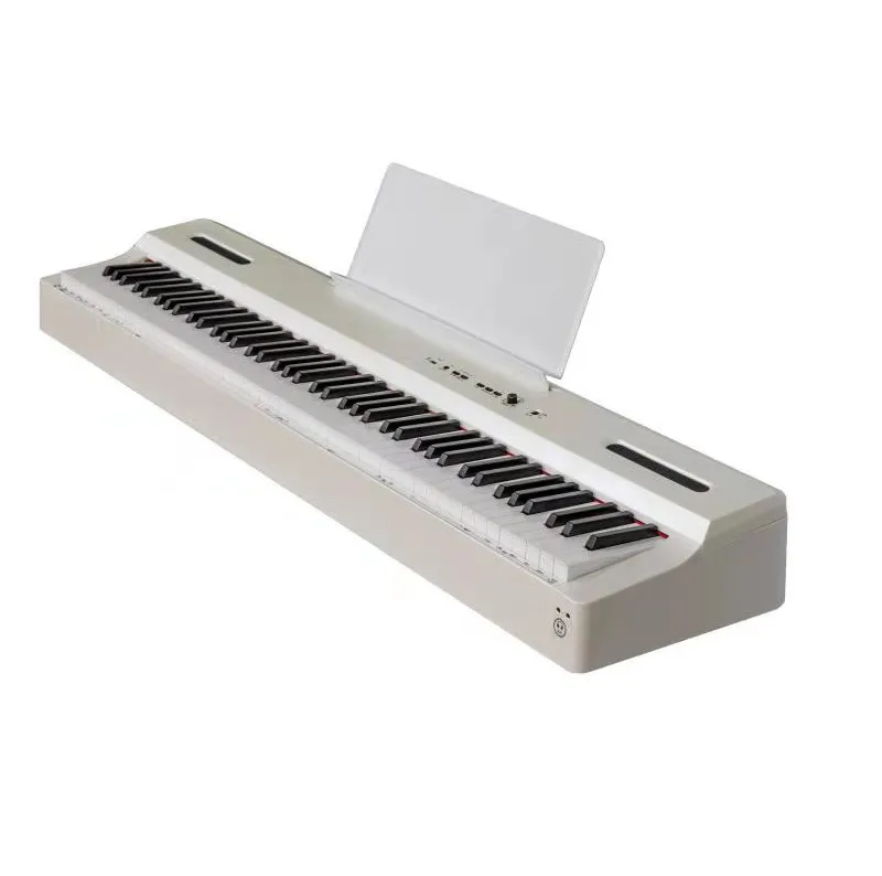 

OEM High quality digital piano 88 keys weighted small cube for sale musical keyboard, Black/white