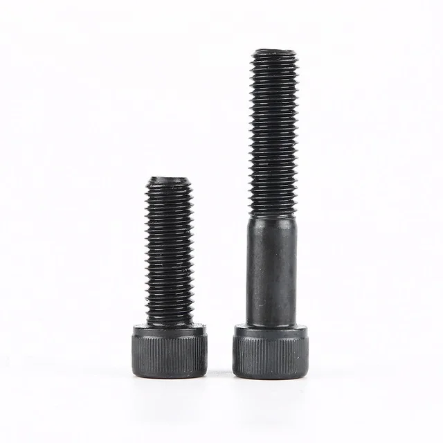 

factory supply half thread black oxide Alloy Steel hexagon Socket Allen Head Cap Screw