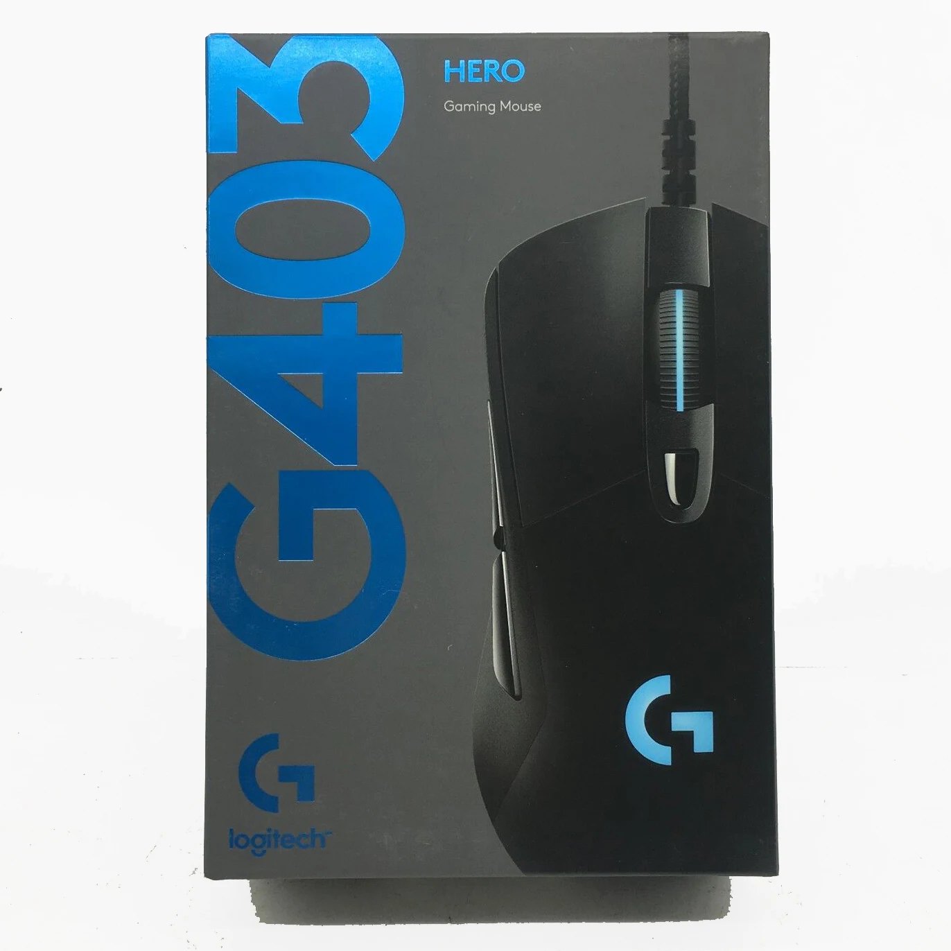 

Logitech G403 Hero Wired Gaming Mouse Backlight 16000 DPI Support Windows system 10/8/7