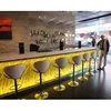 Artificial marble stone food service wood bar counter top design