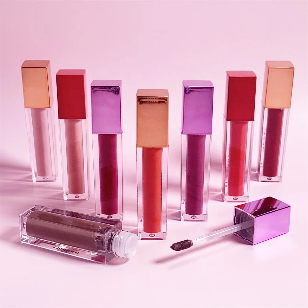 

Super Matte Make up No Label Customize Your Logo Kissproof Wholesale Matte Liquid Lipstick No MOQ Waterproof Liquid Lipstick