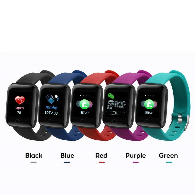 

Smart Watch Bracelet Band Smart Watch With Heart Rate Bracelet Top Seller 1.3 Inch Square Color Display Smart Watch