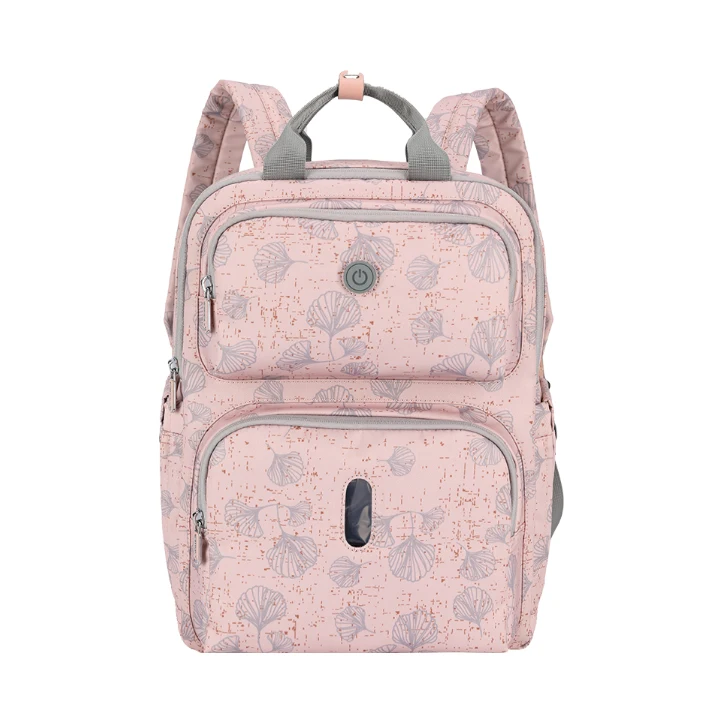 

Backpack Ozone Disinfection Diaper Bags Ozone Sterilizer baby bag Mommy Backpack, Pink,or customized