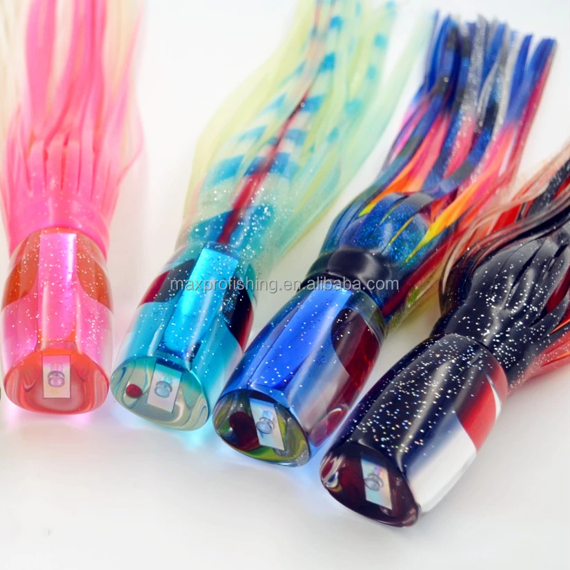 

Hard PU Colored Top SCOOP Head Offshore Big Game Fishing Lures