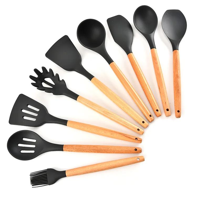 

Latest Silicone kitchenware set sale kitchen tool accessories, Customized