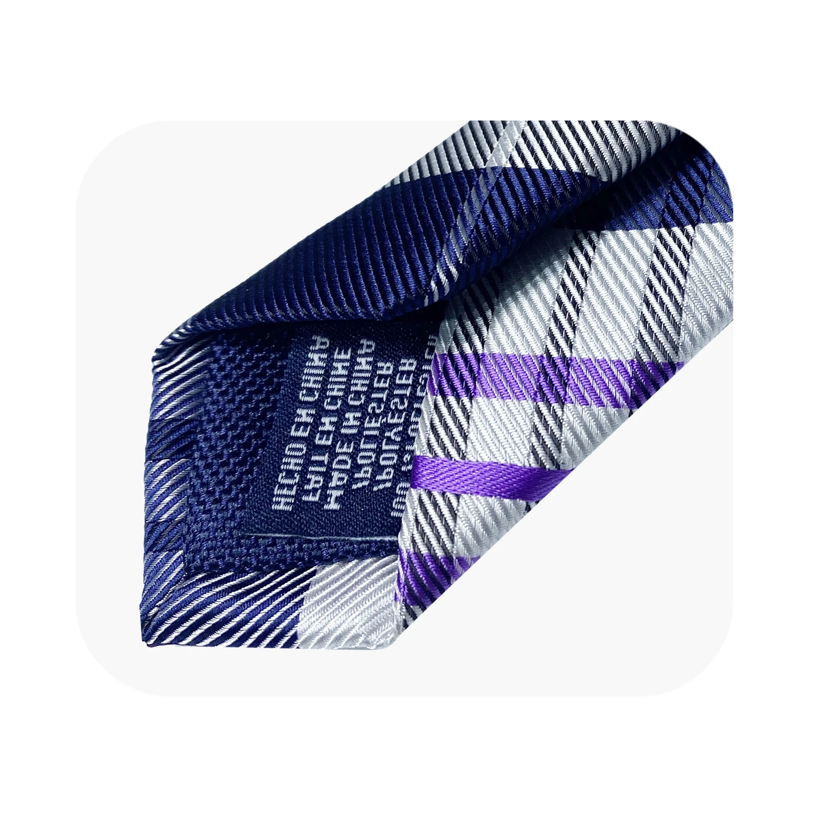 
Silk Neckties Polyester Cotton Viscose Custom Woven Printed Ties 