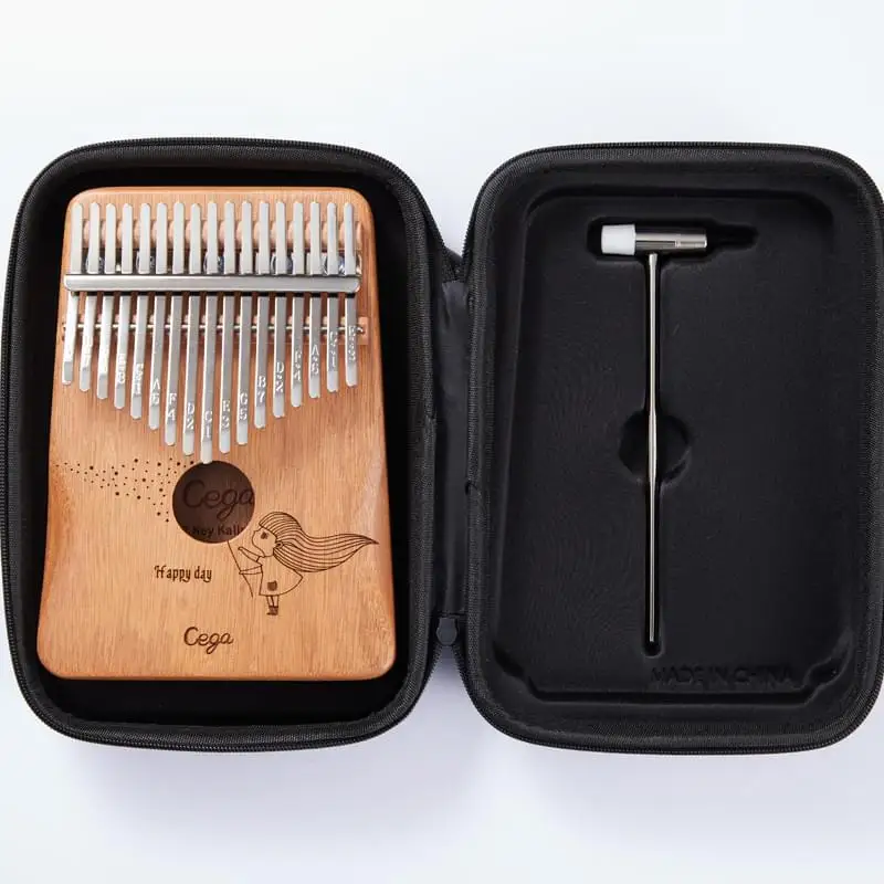 

17 keys Professional protect kalimba hard case thumb piano bag waterproof box kalimba storge bag case