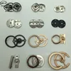 accessories d buckle ring shiny metal strap adjuster buckle