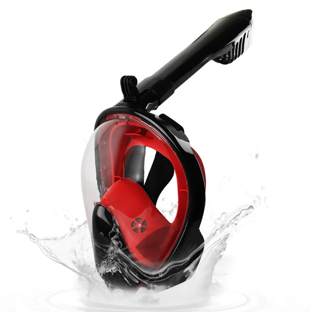 

FunFishing Newest Wholesale Full Dry Snorkel Diving Mask Sports Camera Waterproof And Anti-fog Snorkeling Mask