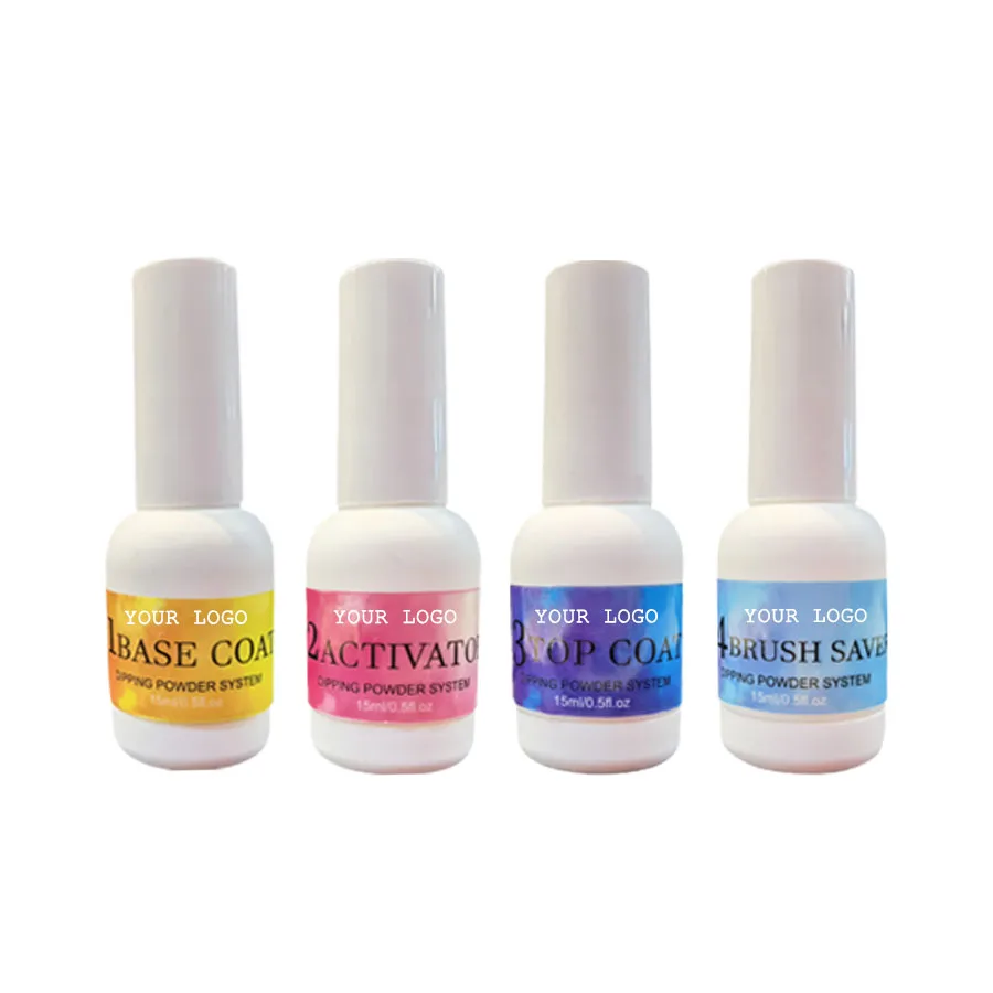 

Private Label Nail Activator Base Top Coat Odourless Gel Oem Odm Bio Gel Glue Dip Powder Liquids System Liquid For Dip Powders