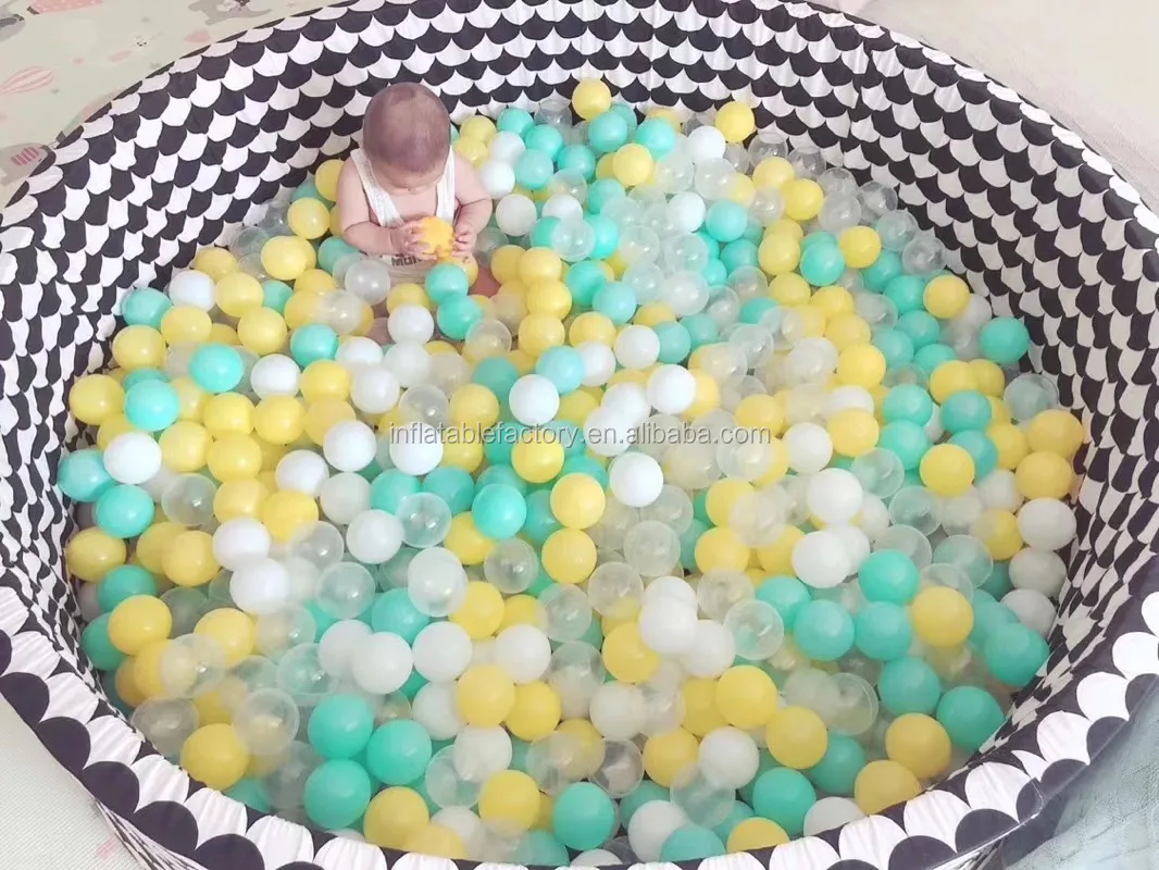 Wholesale Plastic Ocean Ball Pit Soft Play balls,colorful children play plastic balls
