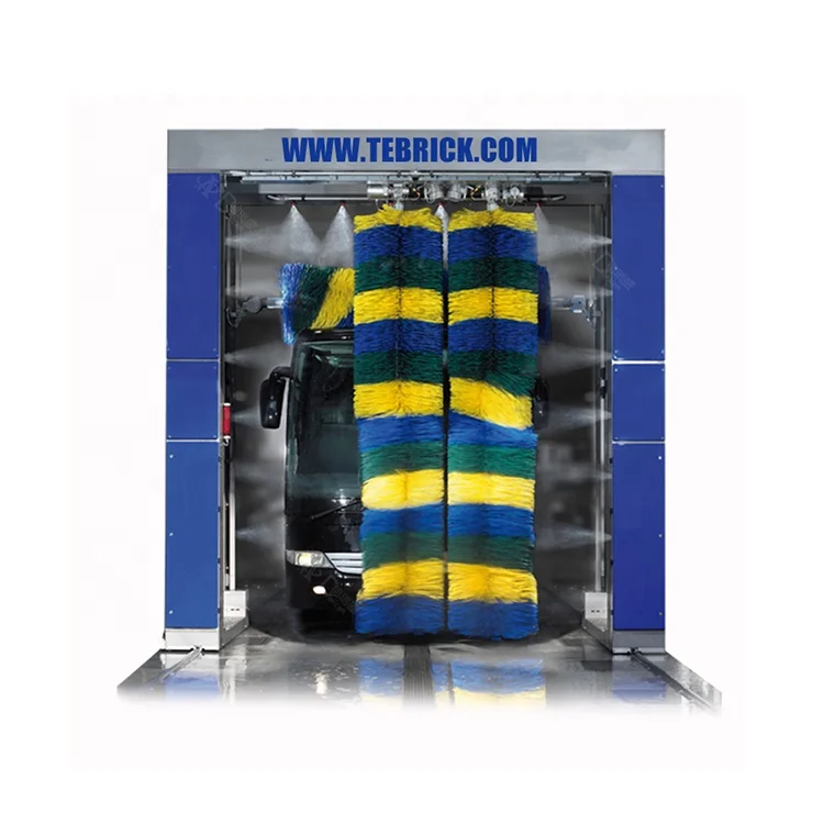 

Dericen DB3 automatic rollover bus wash machine with 3 brushes