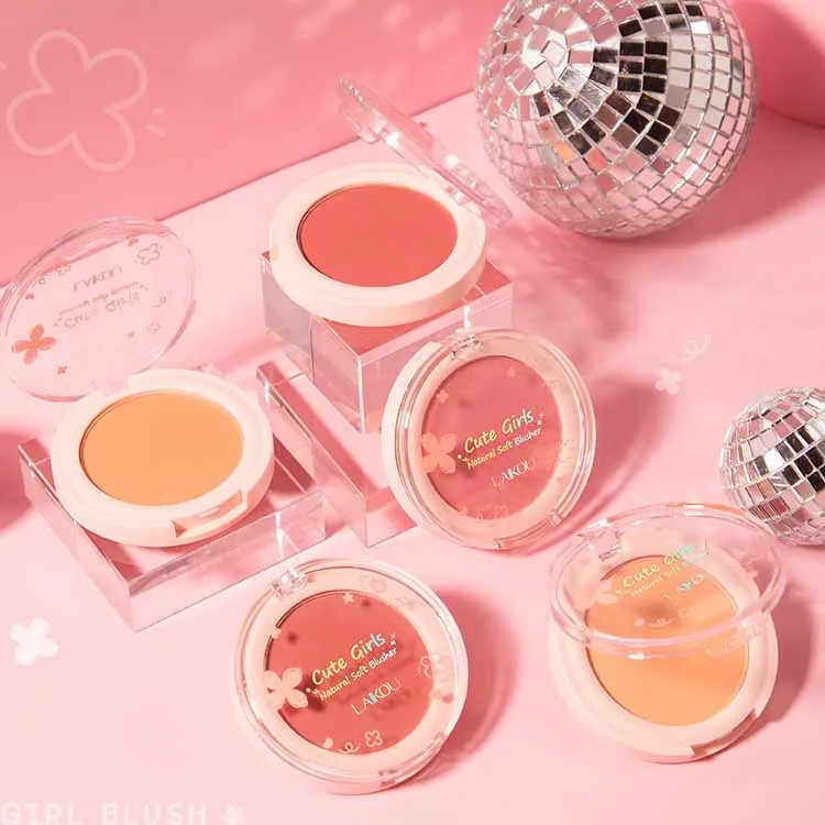 

LAIKOU Good Quality Cheek Makeup Cosmetics Moisturizing Long-lasting Organic 3 Color Blush