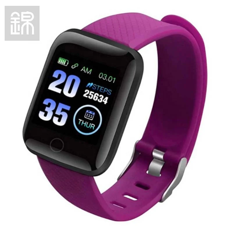 

JY-Mall D13 116PLUS Smart bracelet HD Big screen smartwatch Heart rate health Running life waterproof Fashion smart watch, 5 colors