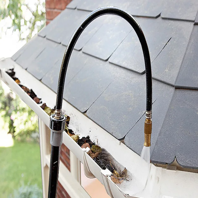 Gutter Cleaner From Ground Roof Telescoping Pole,Rain Extension Gutter