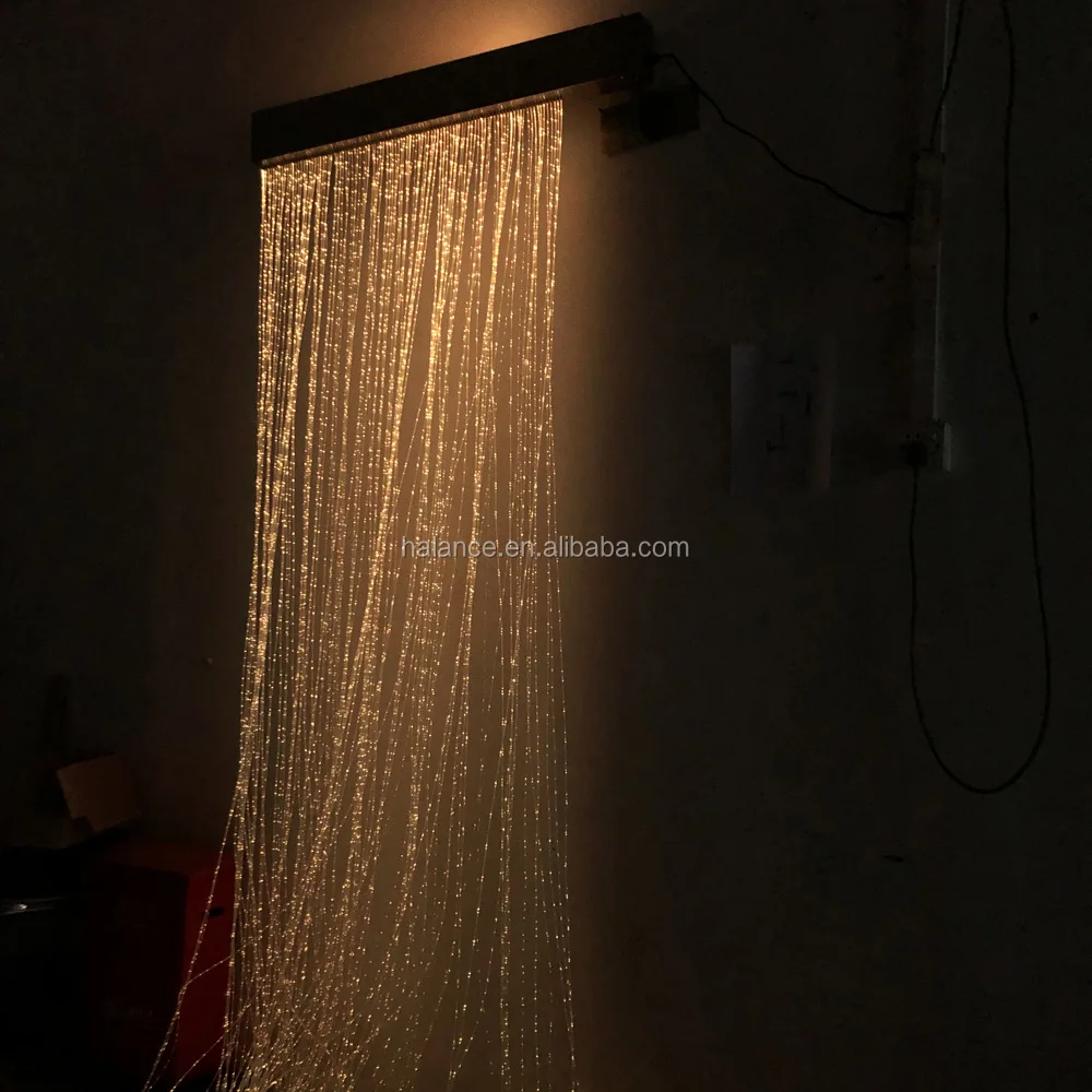 360 degree Swivel shimmer light curtain