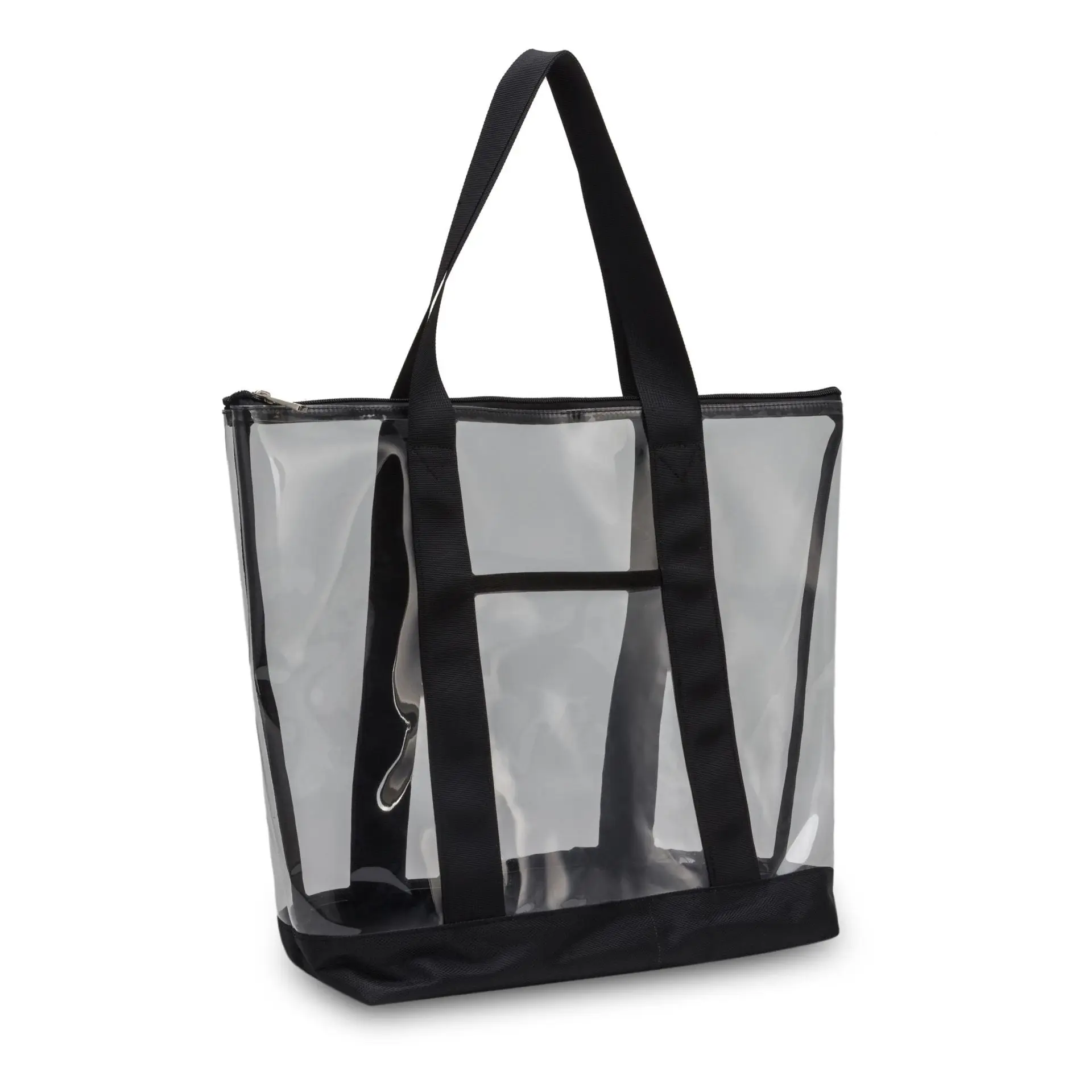 

HB047 New 2021 custom color black beach bag ladies waterproof candy pvc women transparent jelly shoulder bag