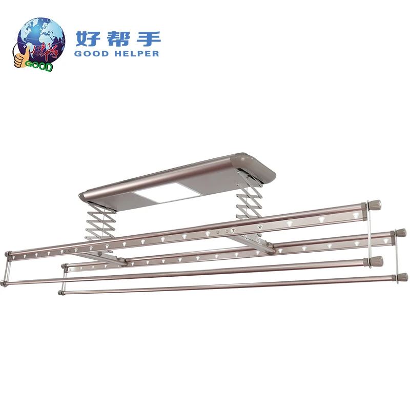 

Goodhelper home use minimalist simple aluminum alloy ceiling mount secador de ropa de aire HBS01-1304A-A/S-P