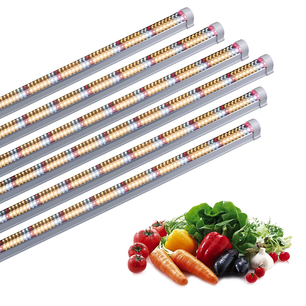 LED T8 301b lm301h super bright tube grow light for microgreen racks cultivation