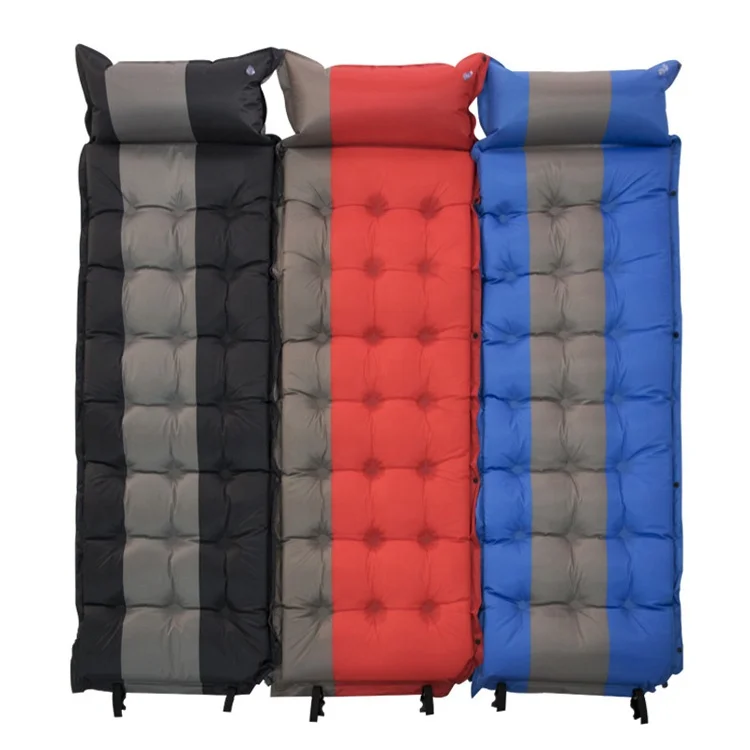 

Self Inflating Sleeping Mattress Lightweight Sleeping Air Pad Waterproof Camping Mat with Air Pillow