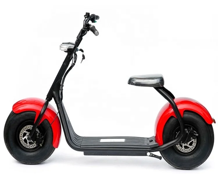 

Stock CE 1000W Electric Scooter Citycoco 45KM range citicoco chopper chinese prices