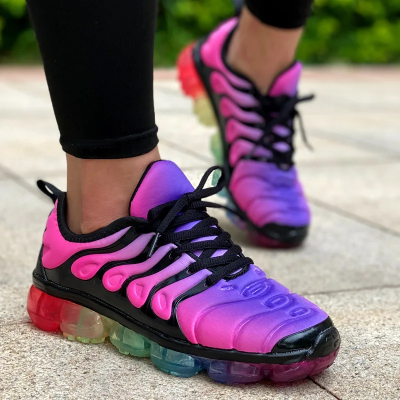 

air cushion clear women shoes casual sports fashionable running shoes 2020 sneakers for women and ladies